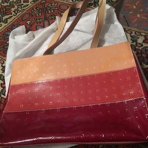 Arcadia leather handbag